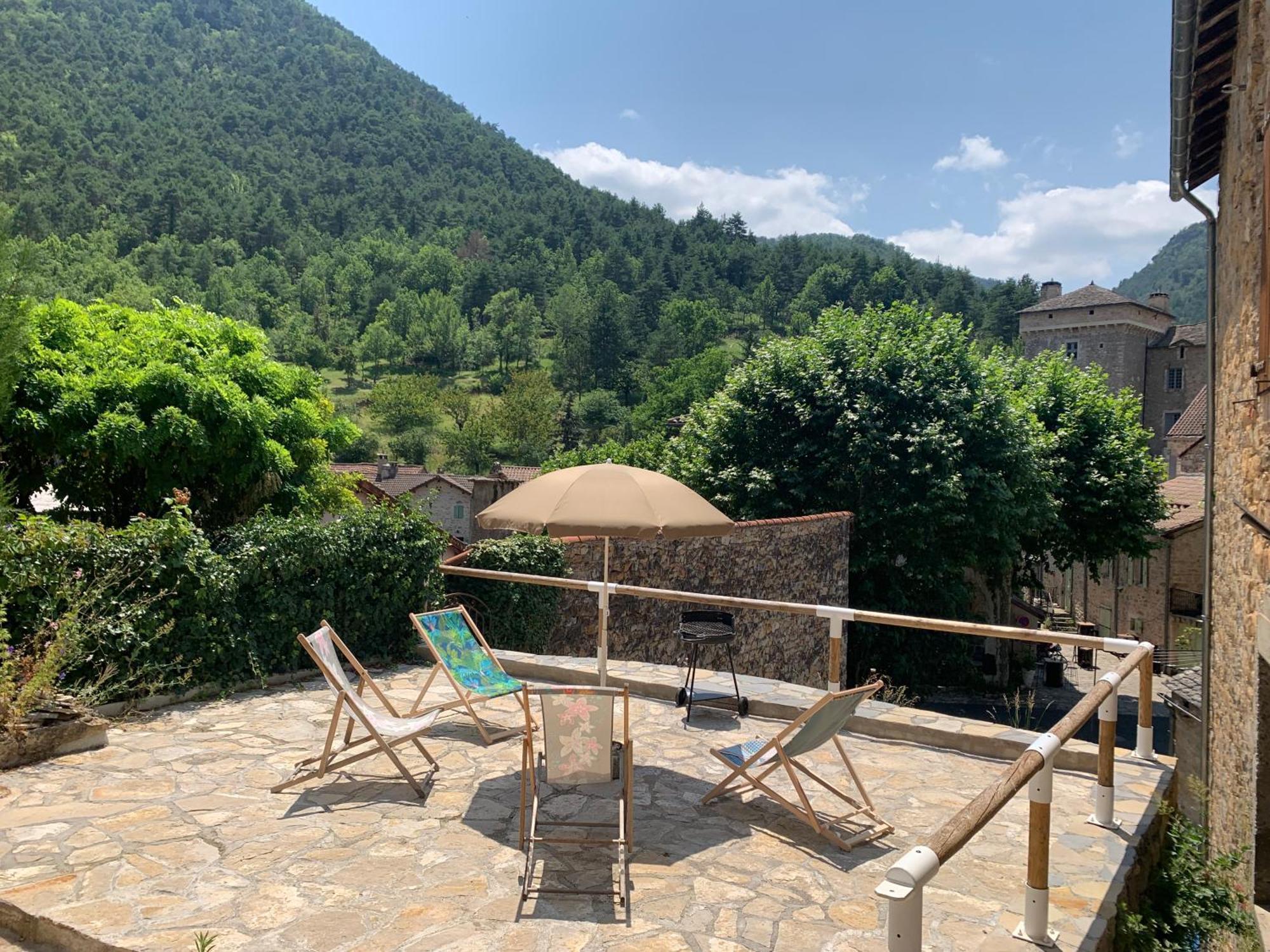La Grange Templiere 2018 Bed and Breakfast Peyreleau Exteriör bild